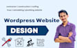 design wordpress website using elementor pro wordpress website redesign
