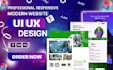 do figma web design, website redesign and UI UX prototype