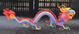 make metal dragon statue sculpture gift,chinese dragon figurine,new year gift