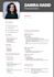 make professional resume design or modern cv template