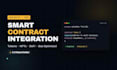 build a web3 dapp with wallet connect and smart contract integration