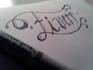 write anything in my tattoo style, and quick
