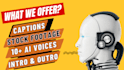 convert blog post, article to video using ai voice over