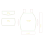 create sewing leather items patterns template for you