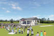 render exterior spaces for houses, cafes, and retail