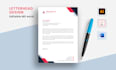 design professional looking letterhead editable ms word template