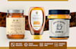 design hand drawn packaging jar jam honey for print