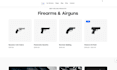 design firearm website gun website ammunition website gun shopify store