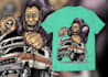 draw monster rat fink for tshirt, poster, and album cover