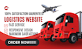 logistics, trucking, dispatch, freight, moving company website