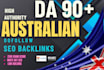 do USA , australian high authority dofollow SEO backlinks for google ranking
