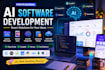 do ai website, chat bot, ai mobile apps, custom full stack development