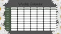 create a custom printable weekly, monthly calendar
