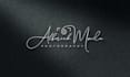 design handwritten signature style photography logo design