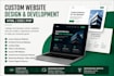 design and develop custom websites with tailored solutions using HTML, CSS, PHP