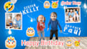 make your happy birthday wishing video with family photos