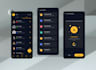 design modern mobile app UI UX design prototype figma
