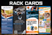 design perfect door hanger, rack card, dl flyer, postcard
