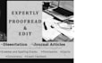 expertly proofread and edit your thesis and dissertation