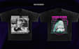 create a unique grunge brutalism anime design tee
