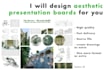 design aesthetic architecture presentation boards