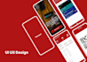 design creative and modern mobile app UI UX for android and IOS