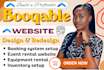 build booqable rental website for event, equipment, and party rental businesses