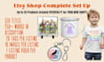 build you a niche focused SEO optimized etsy shop