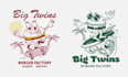 create logo designs with retro mascot characters