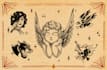 create any design with old school tattoo style
