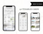 provide real estate textable in canva editable template