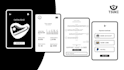 create modern UI UX mobile app design