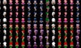 2d pixel art sprite sheet, sprite character, 2d sprite animation for game assets
