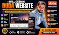 design professional duda website and landing page