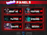 make twitch panels