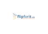 design masterfully refined flip logo