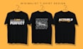do awesome typography t shirt design within 6 hours