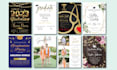do design graduation party invitation card or announcement card
