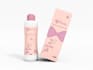 do minimalist cosmetics label,  lotion , luxury wine packaging design