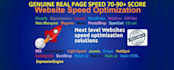 boost genuine real speed of website at google pagespeed