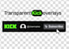 create a kick streaming follow and subscribe overlay