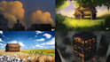 make environment painting for movie scene and games