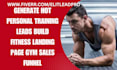 generate hot personal training leads build fitness landing page gym sales funnel