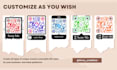 create stylish custom unique qr codes design with logo