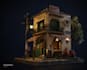 create game ready 3d hard surface models, props, machinery and buildings