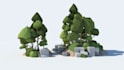 create low poly models