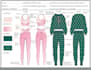 design your activewear, loungewear, tracksuit, hoodie tech packs