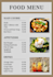 design restaurant,food,menu card,food flyer for you