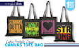 design canvas tote bag, paper bag, shopping bag