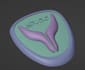create or convert a 2d flat to 3d logo, render and animation